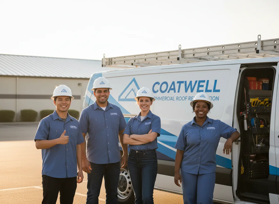 Commercial roof coating company in Baker, CA